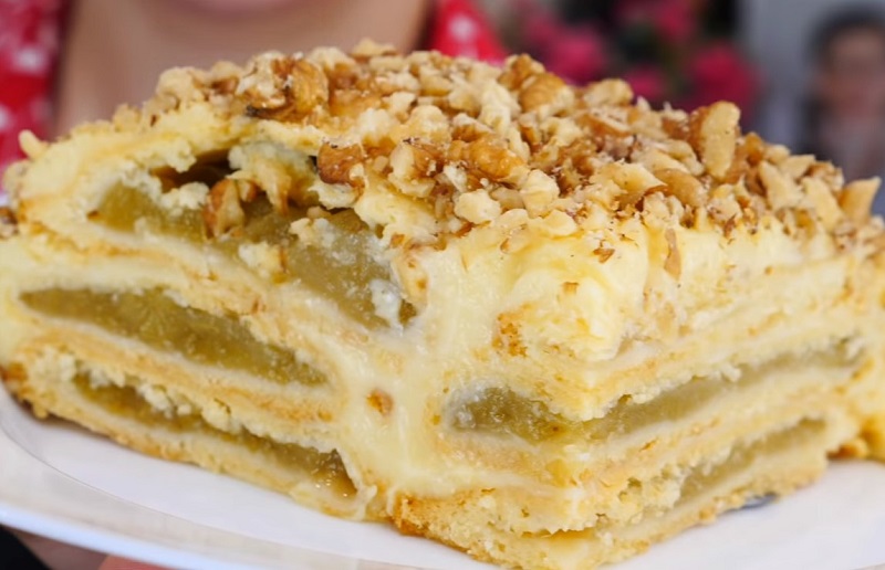 Баварский яблочный торт по рецепту Ольги Матвей: крема и масла много не бывает